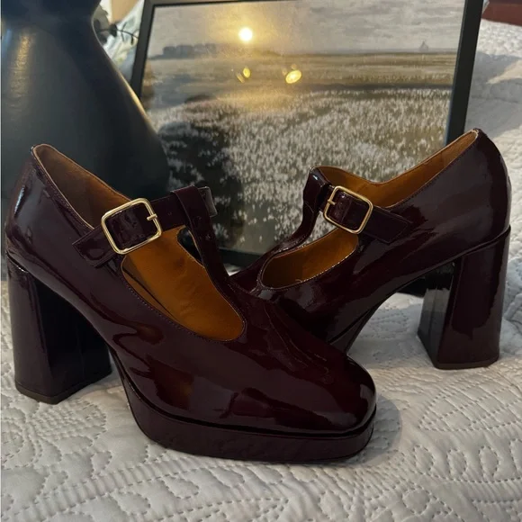 Sezane Monique High Mary Jane Shoes - Picture 2 of 6